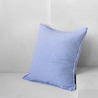 Flocca Linen Cushion - Azzura