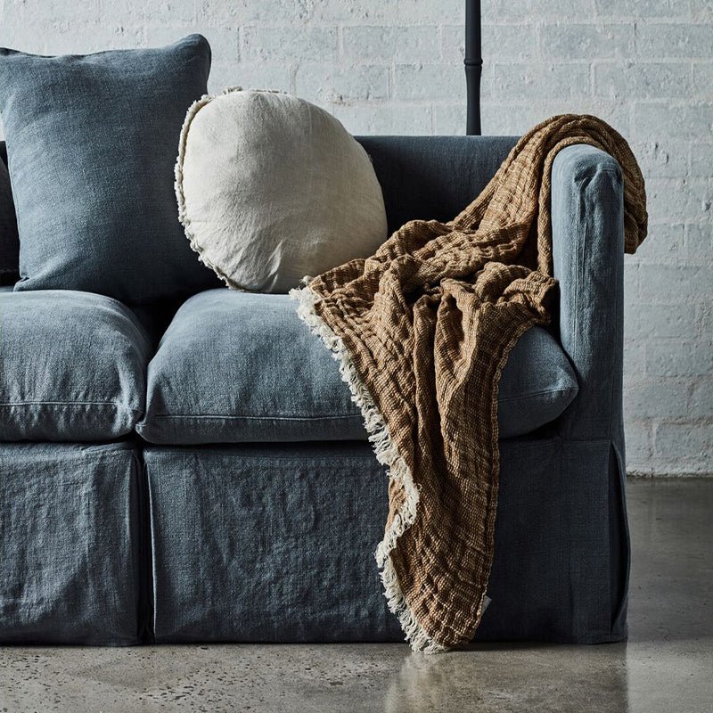 Linen Sofa | Charcoal Grey | Hale Mercantile Co.