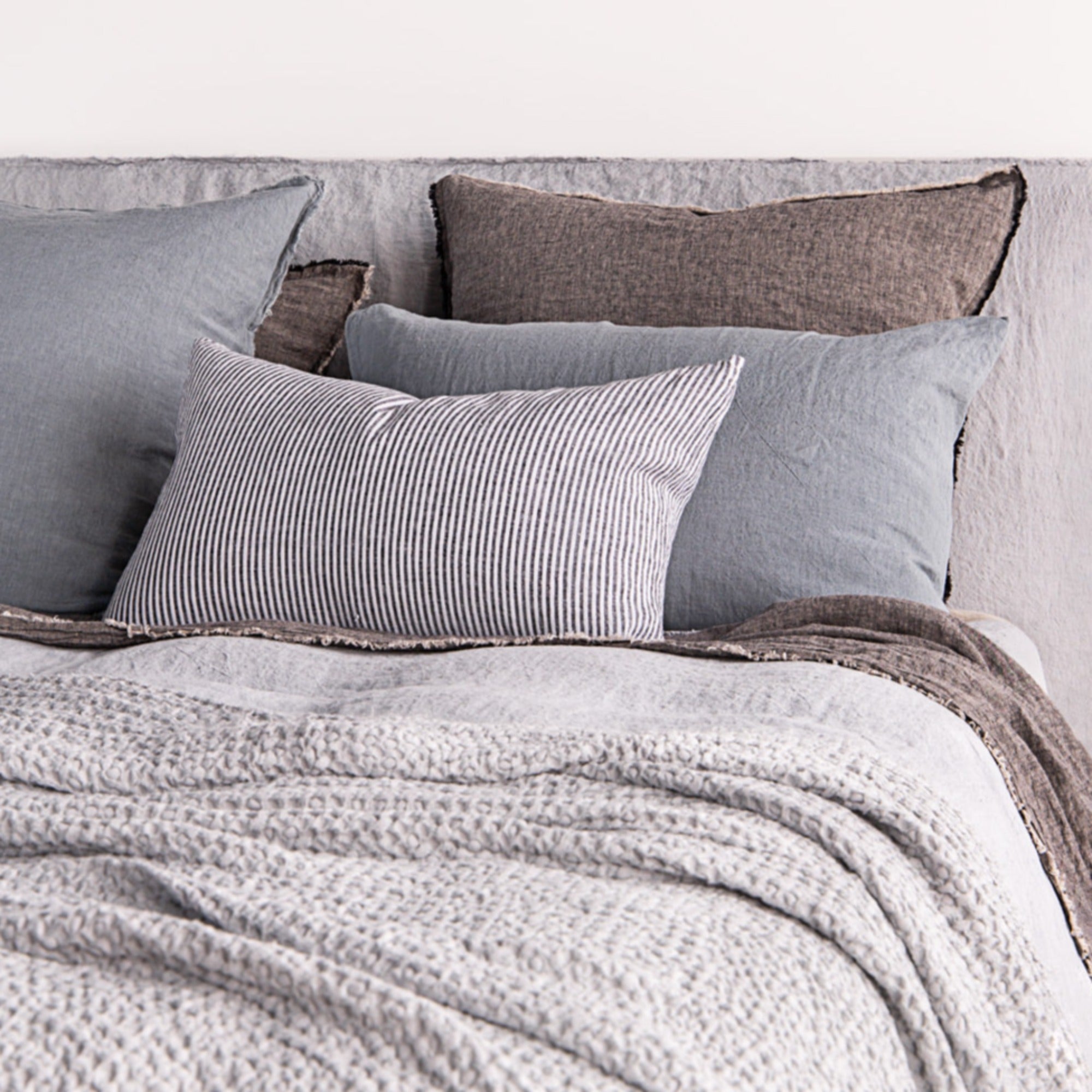 Basix Linen Pillowcase | Cornflower Blue | Hale Mercantile Co.