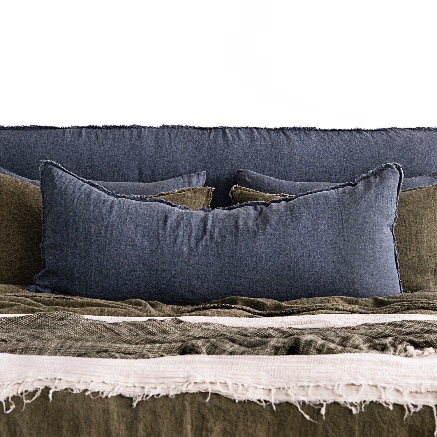 Long Body Pillow | Deep Sea Blue | Hale Mercantile Co.