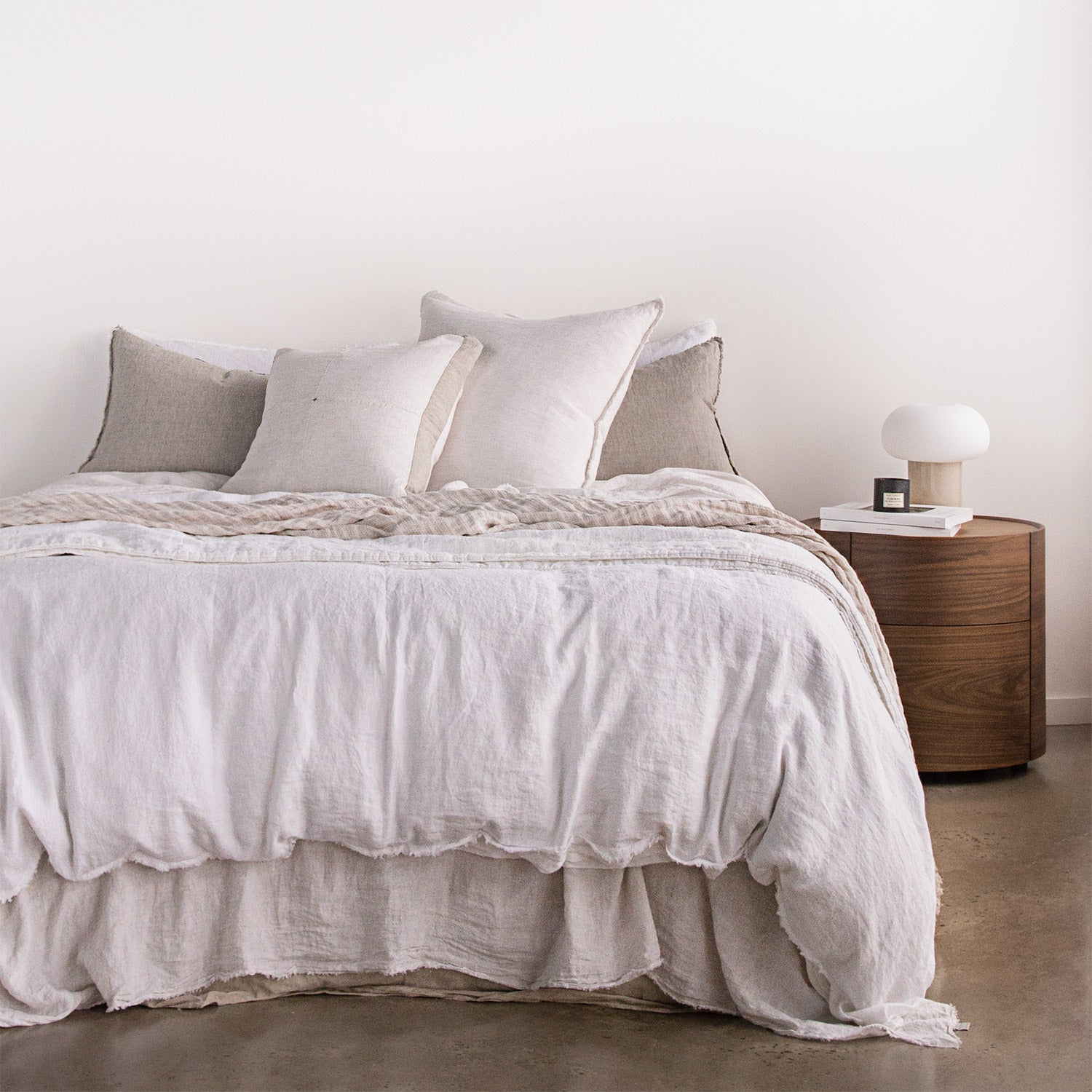 Linen Panel Cushions | Natural & Grey | Hale Mercantile Co.