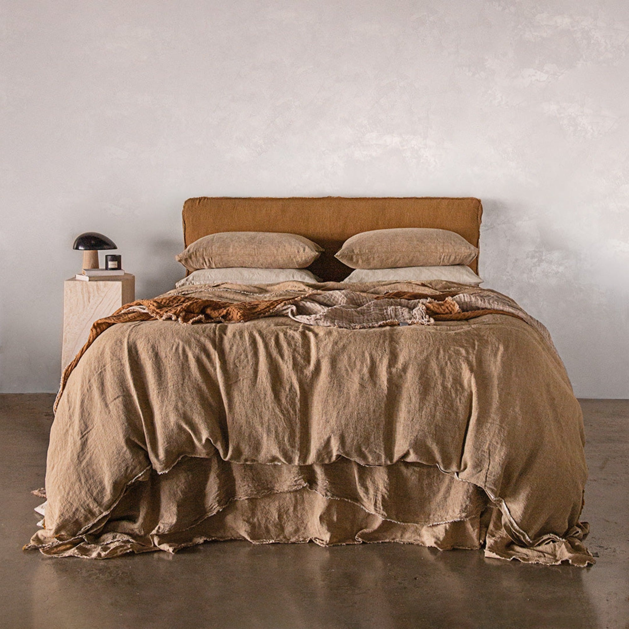 Basix Linen Pillowcase | Sandy Color | Hale Mercantile Co.