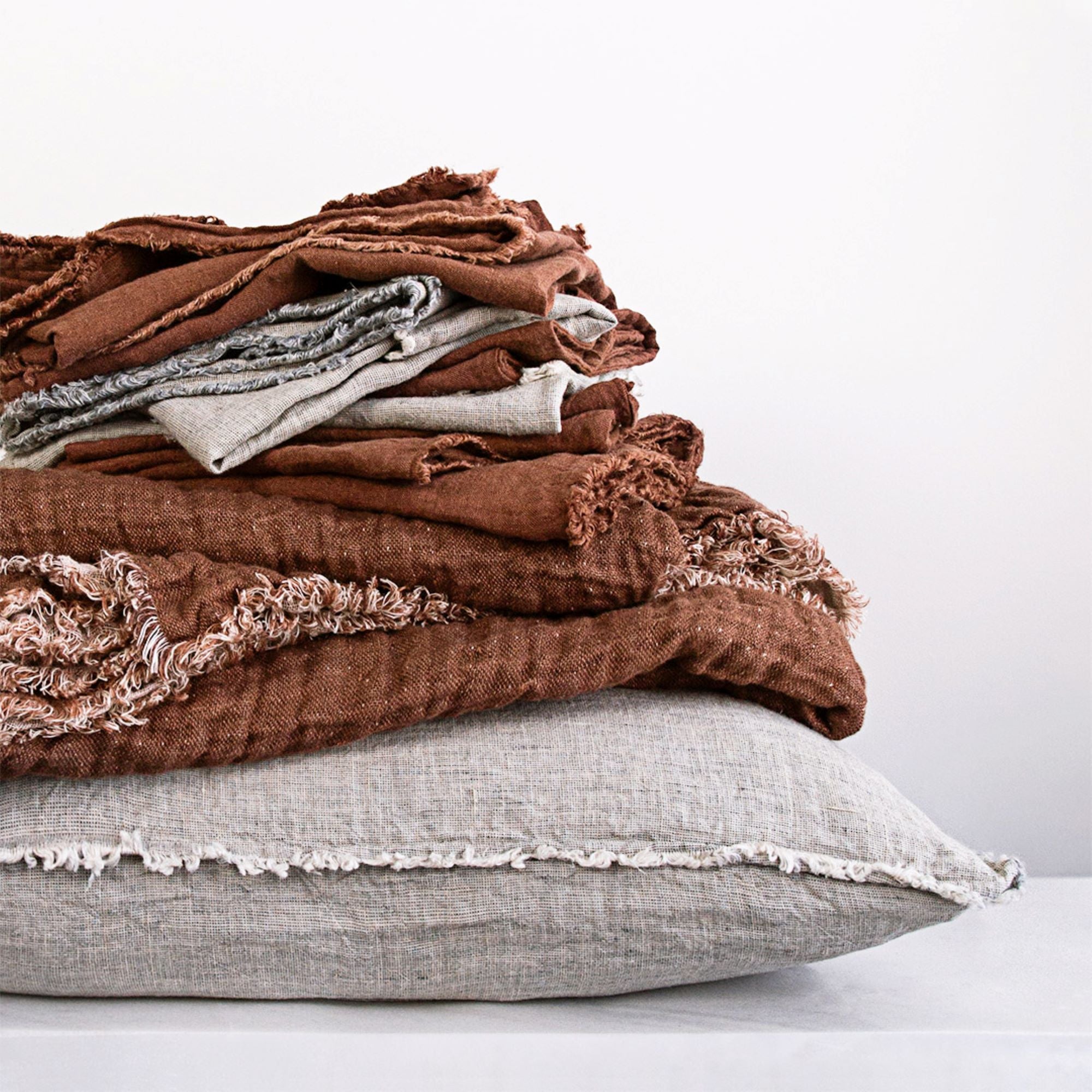 Linen Cushion & Cover | Sandy Grey | Hale Mercantile Co.