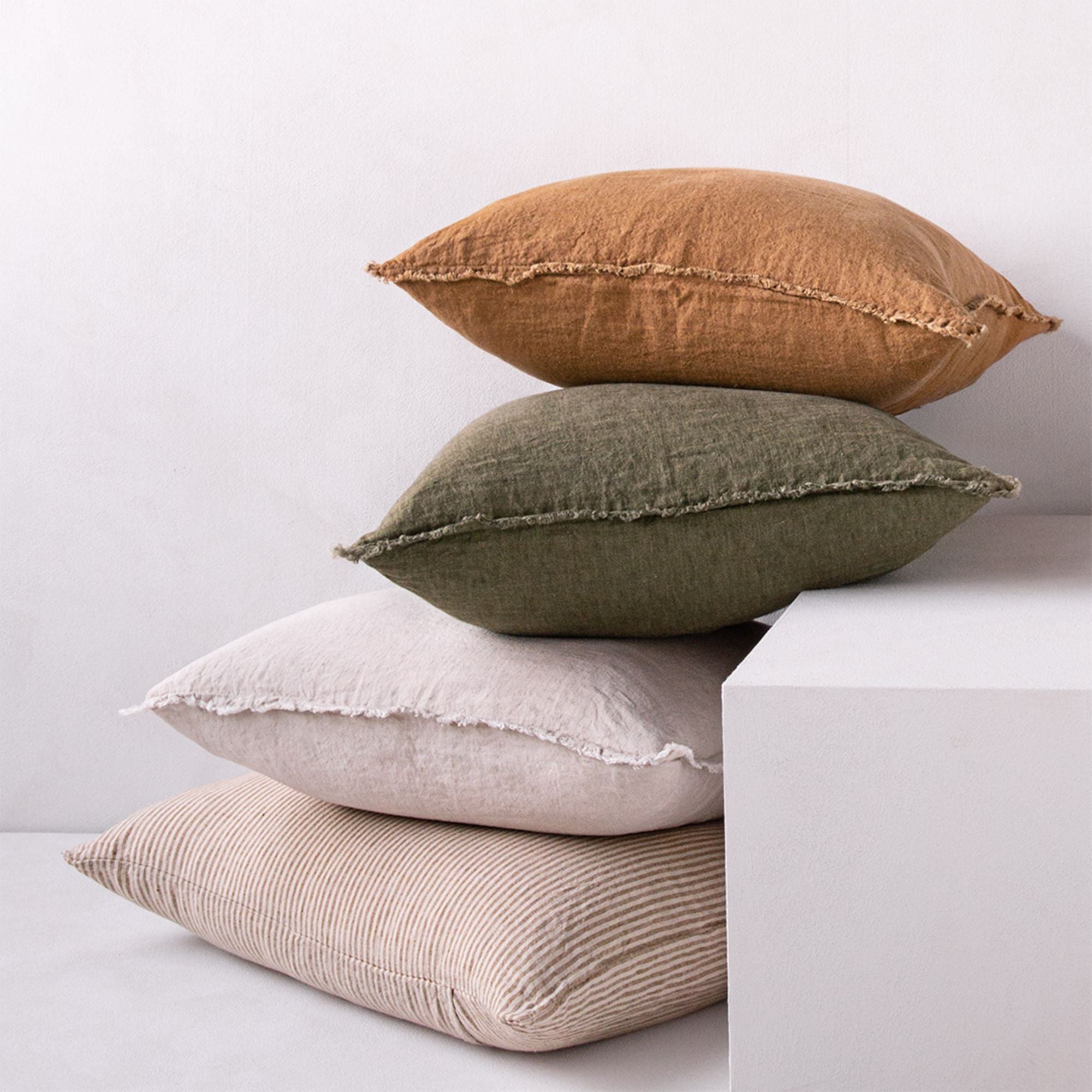 Linen Cushion & Cover | Rust Tone | Hale Mercantile Co.