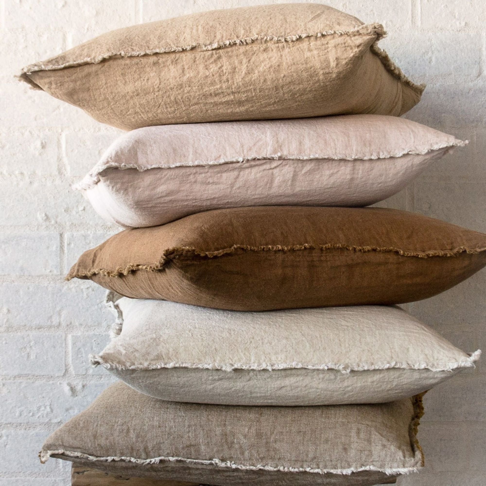 Linen Cushion & Cover | Sandy Color | Hale Mercantile Co.