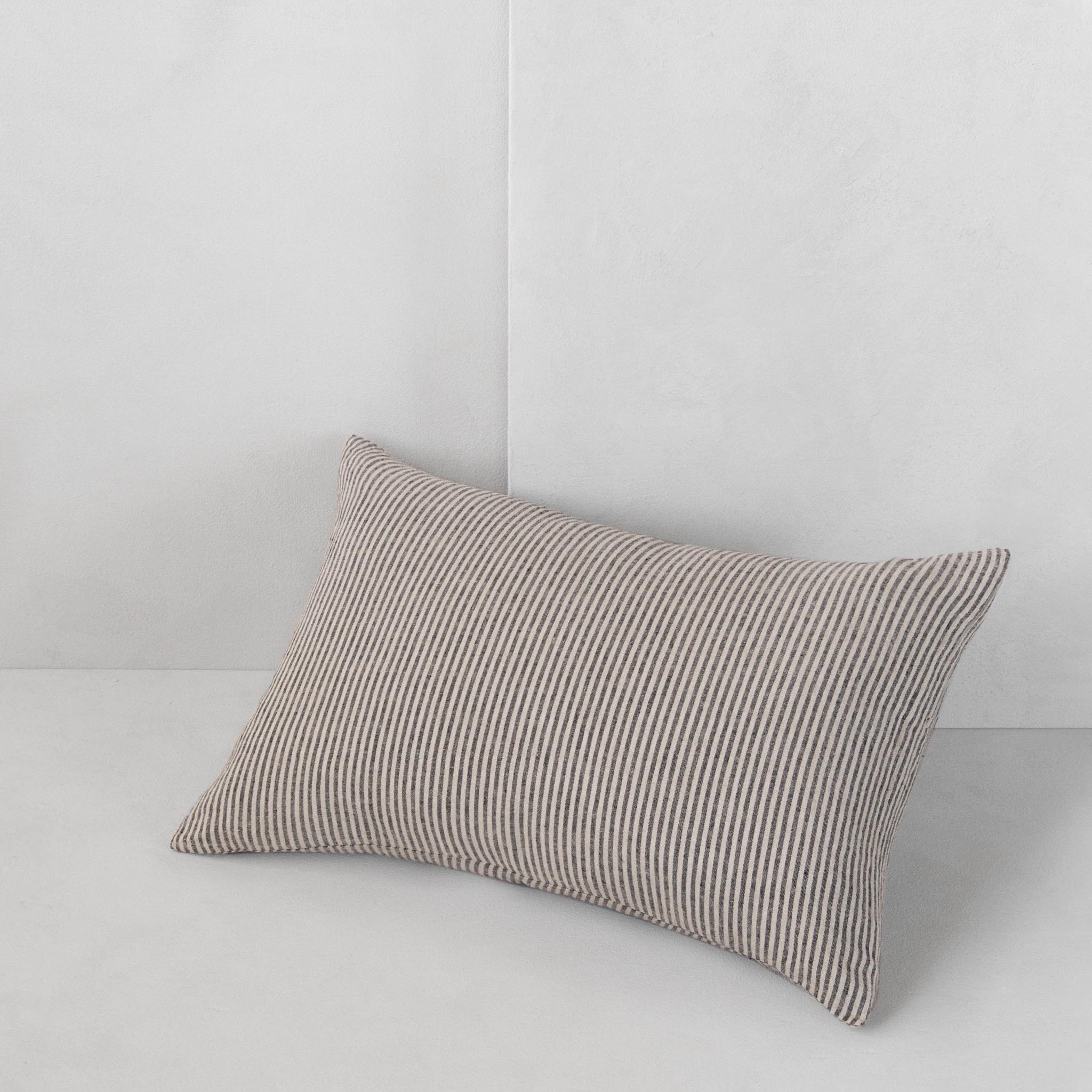 Stripe Linen Cushion | Natural Stripe | Hale Mercantile Co.
