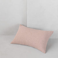 Basix Stripe Linen Cushion - Rosa/Floss