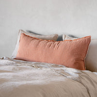 Flocca Linen Body Pillow - Porto