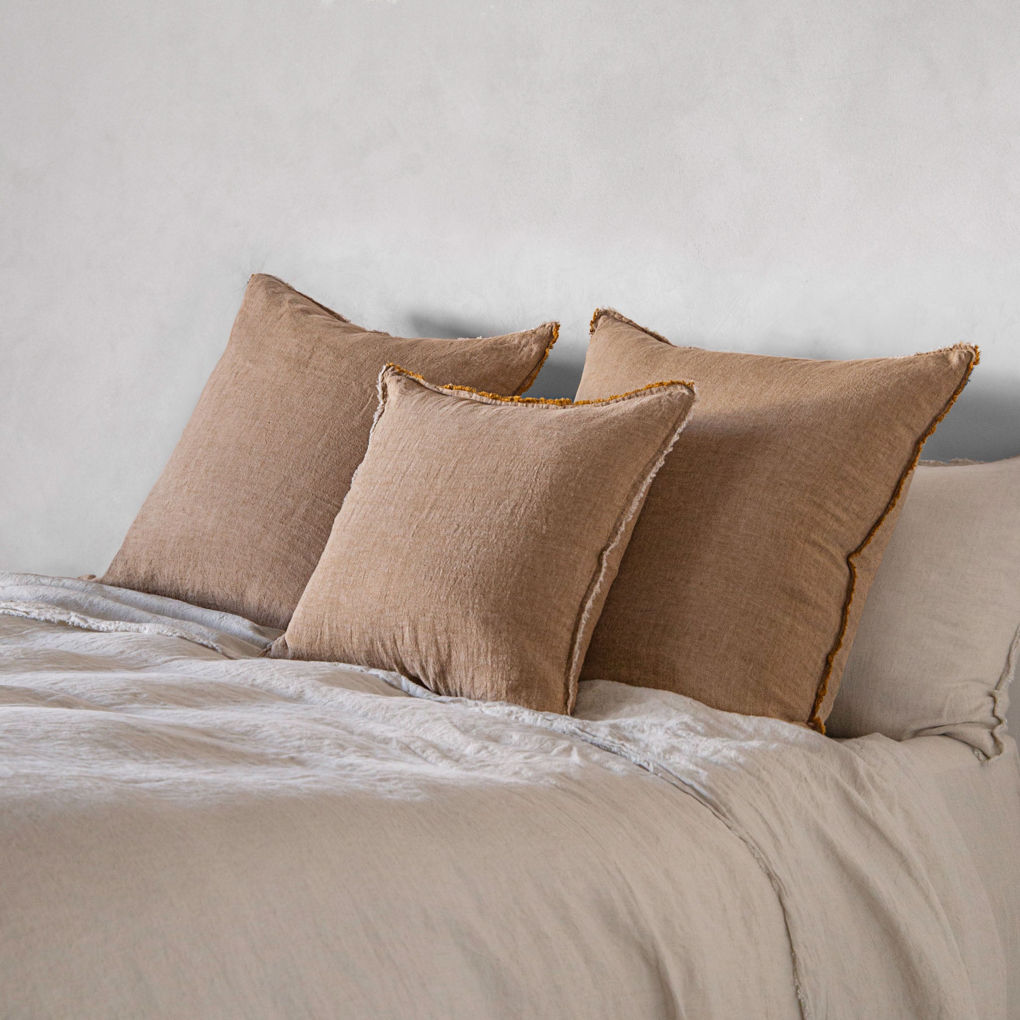Linen Cushion & Cover | Rich Toffee | Hale Mercantile Co.