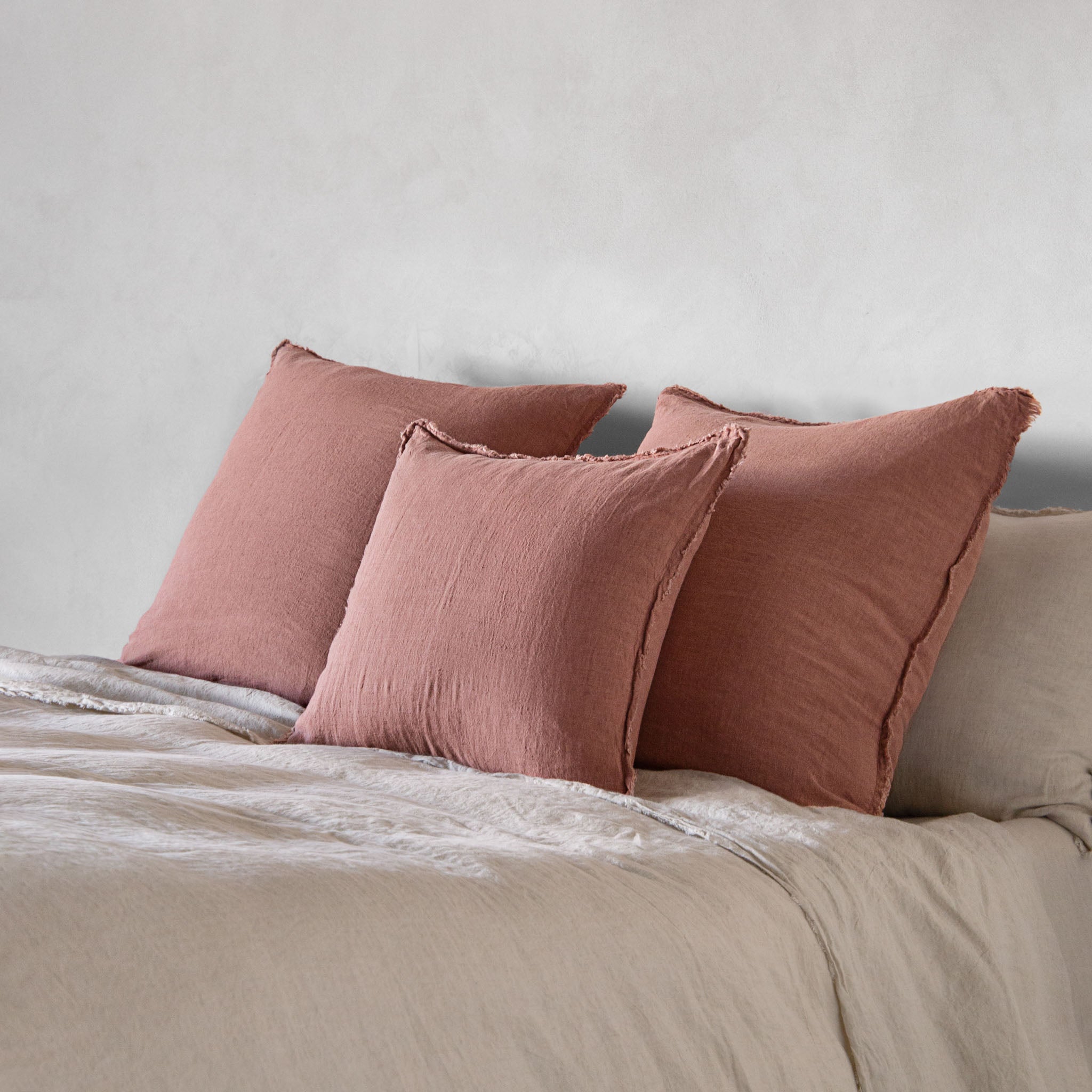 Linen Cushion & Cover | Clay Pink | Hale Mercantile Co.