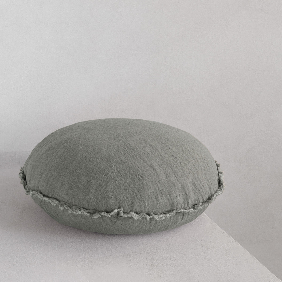 Flocca Macaron Linen Cushion - Mare