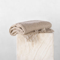 Flocca Linen Bath Towel - Sable