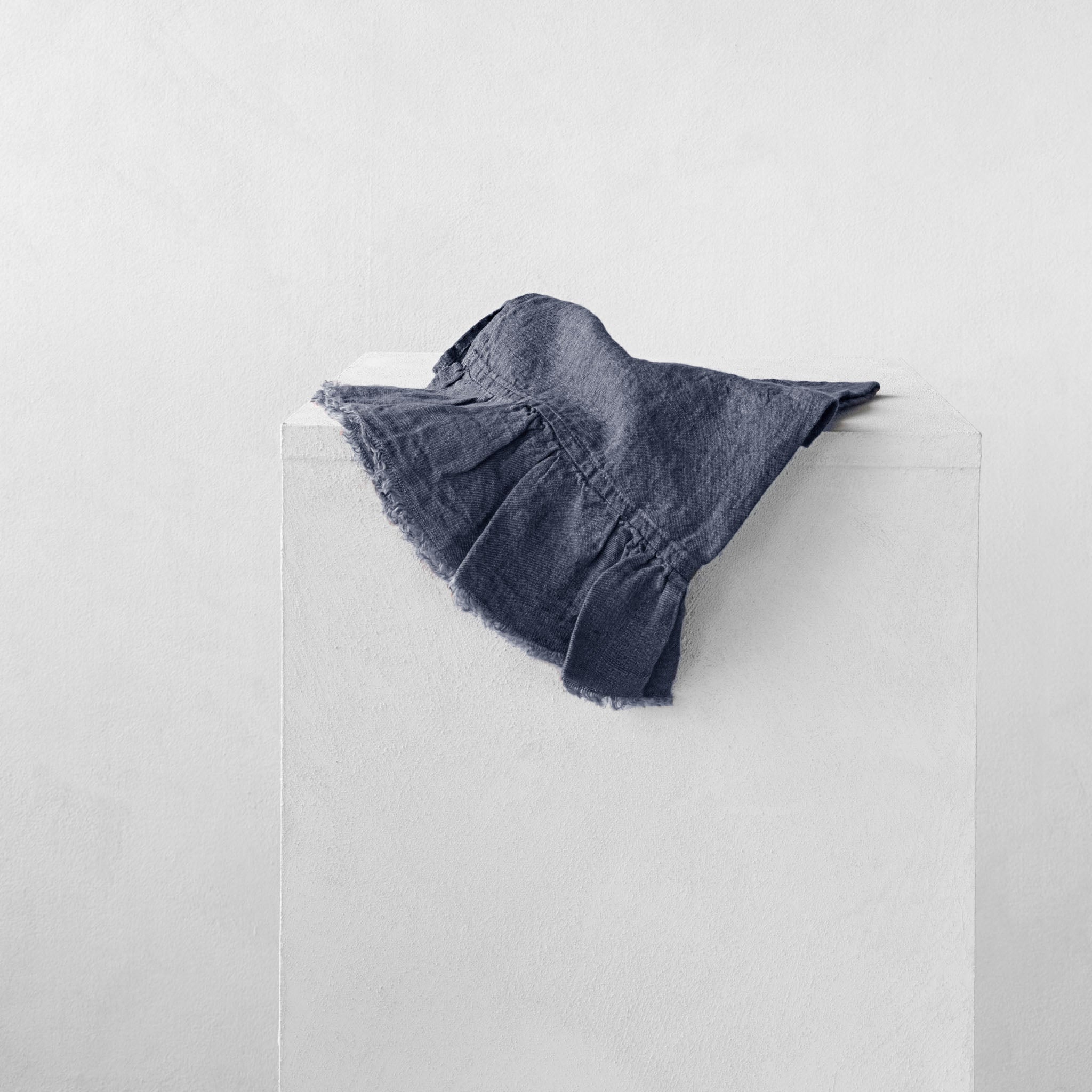 Linen Guest Towels | Deep Sea Blue | Hale Mercantile Co.