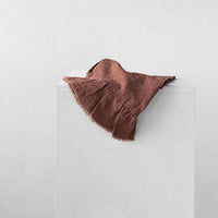 Kristine Linen Guest Towels - Moro