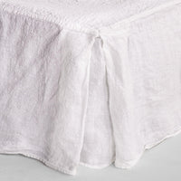 Basix Linen Bed Skirt/Valance - Ayrton