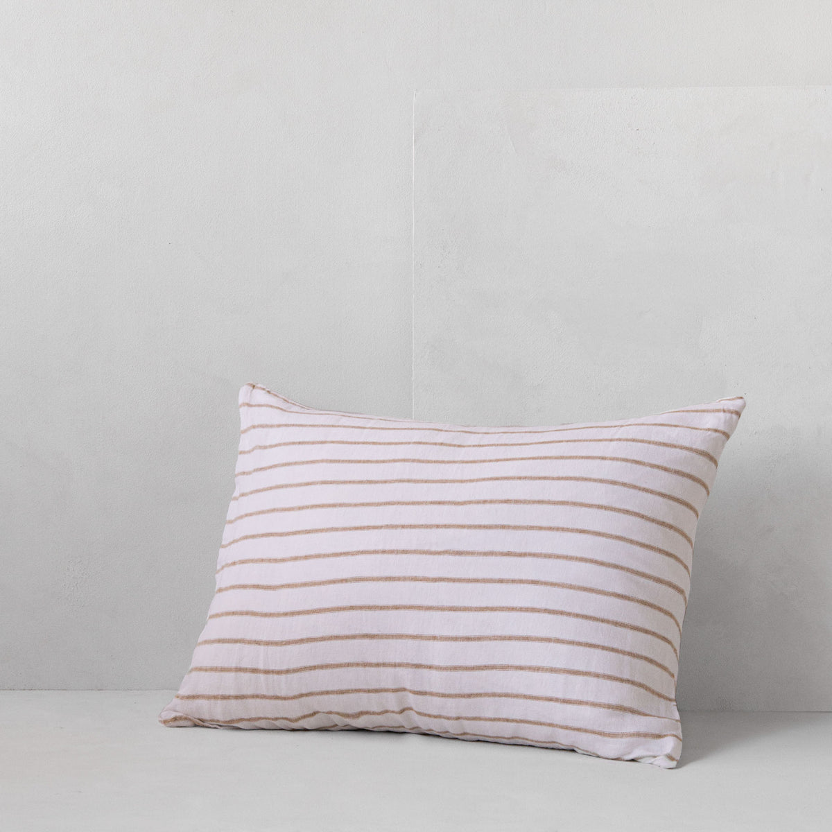 Basix Stripe Linen Pillowcase - Ayrton/Russo