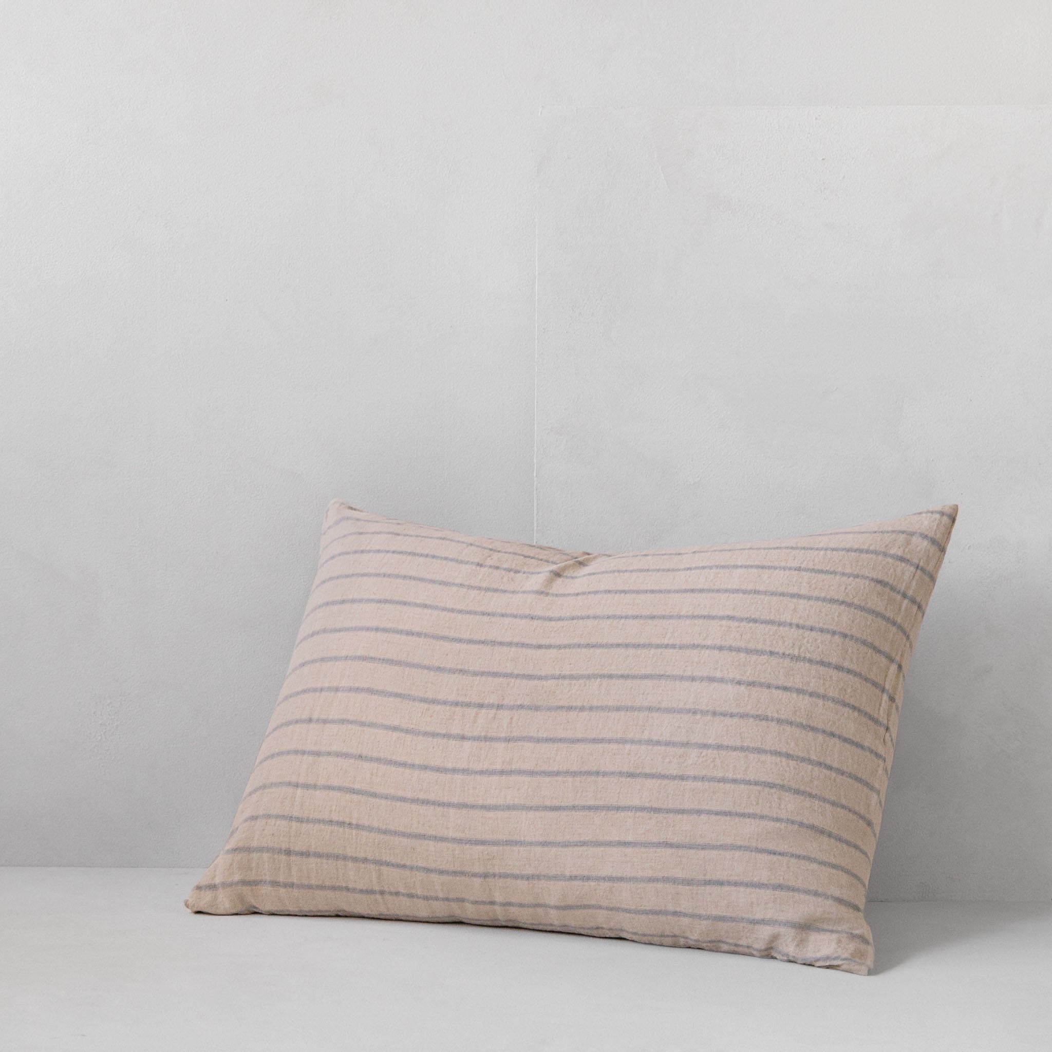 Stripe Linen Pillowcase | Blue Stripe | Hale Mercantile Co.