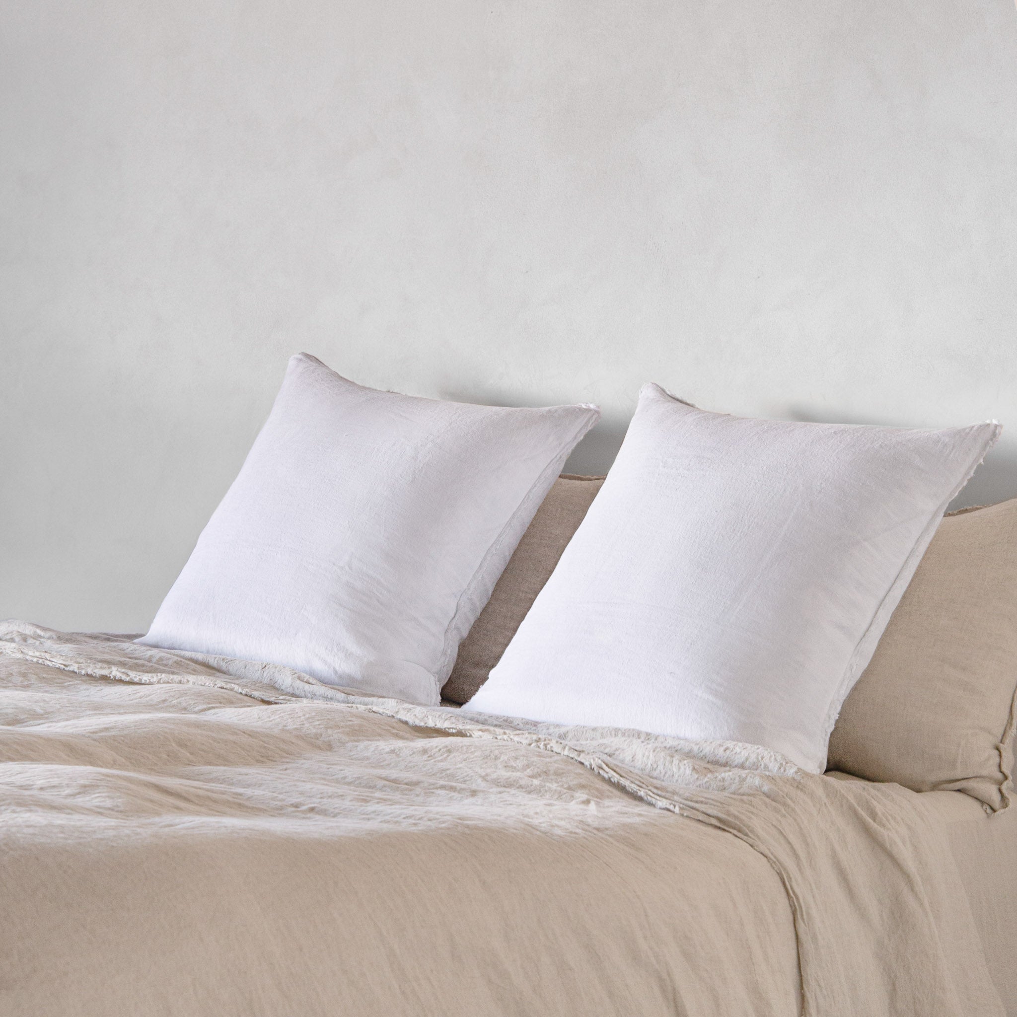 European Linen Pillowcases | Antique White | Hale Mercantile Co.