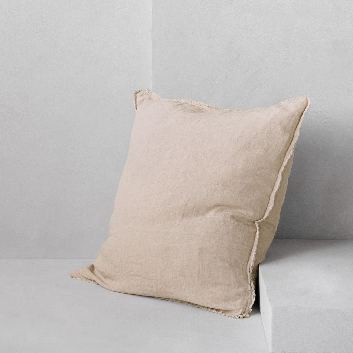 Flocca European Linen Pillowcase - Sable