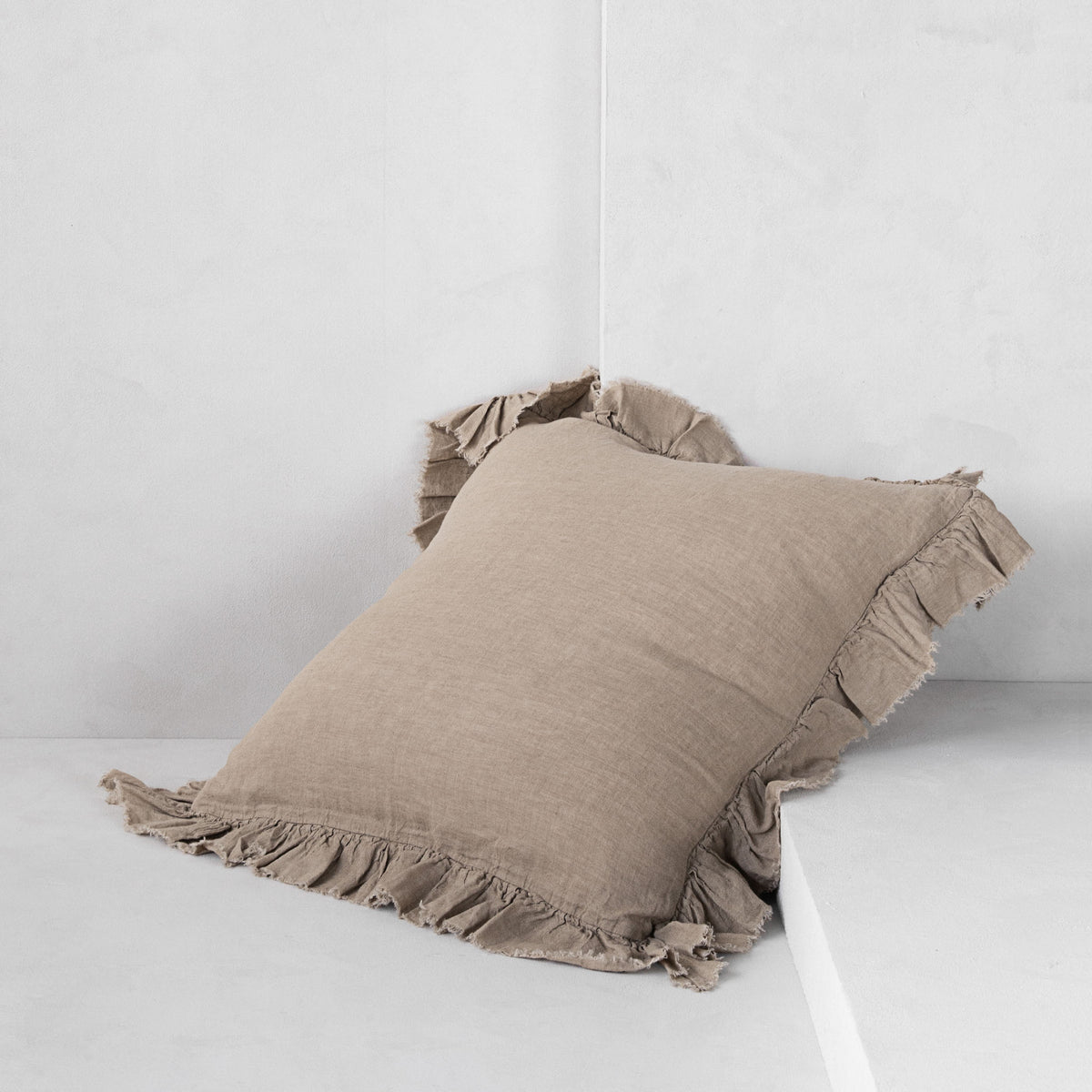 Kristine European Linen Pillowcase - Cep