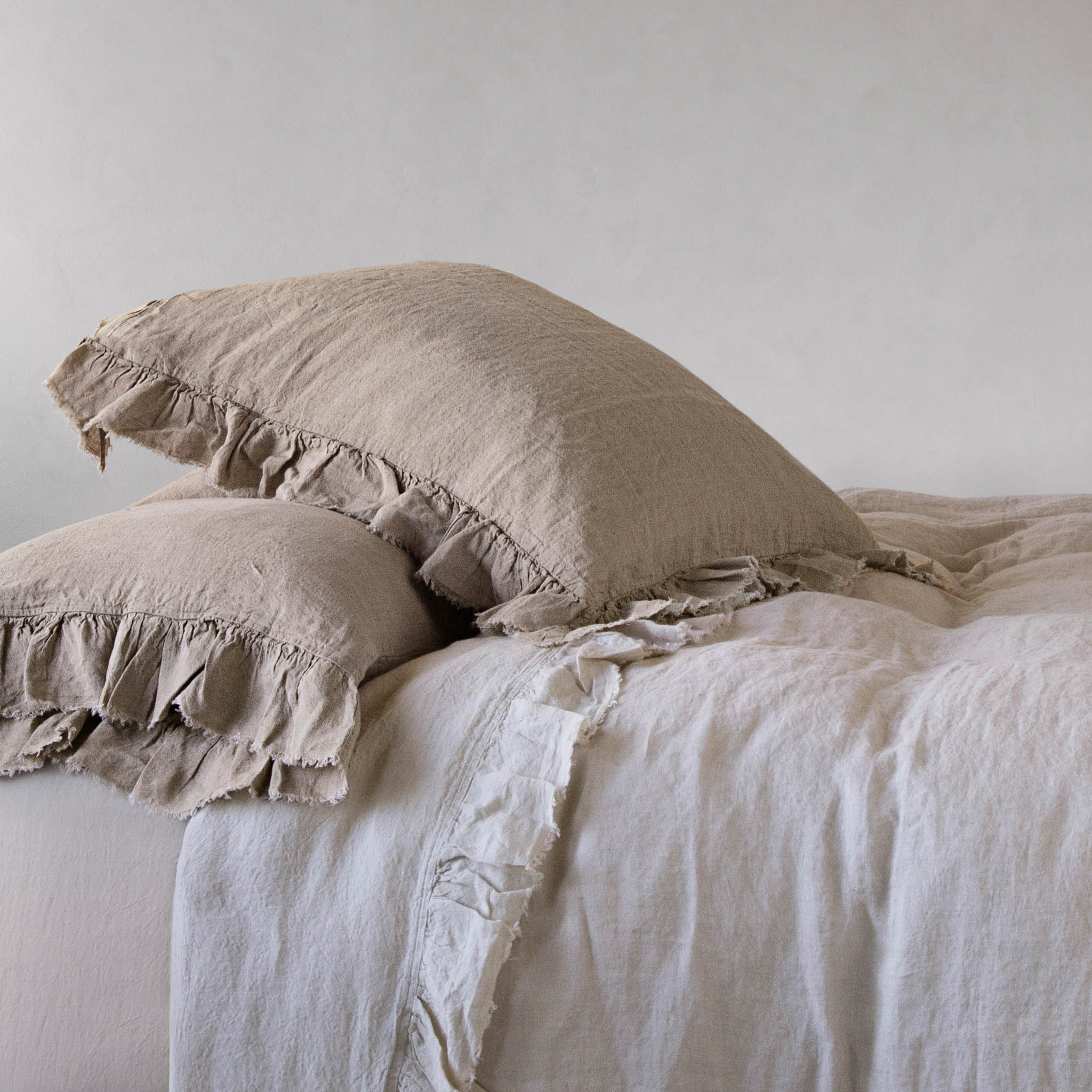 Linen European Pillowcase | Classic Taupe | Hale Mercantile Co.