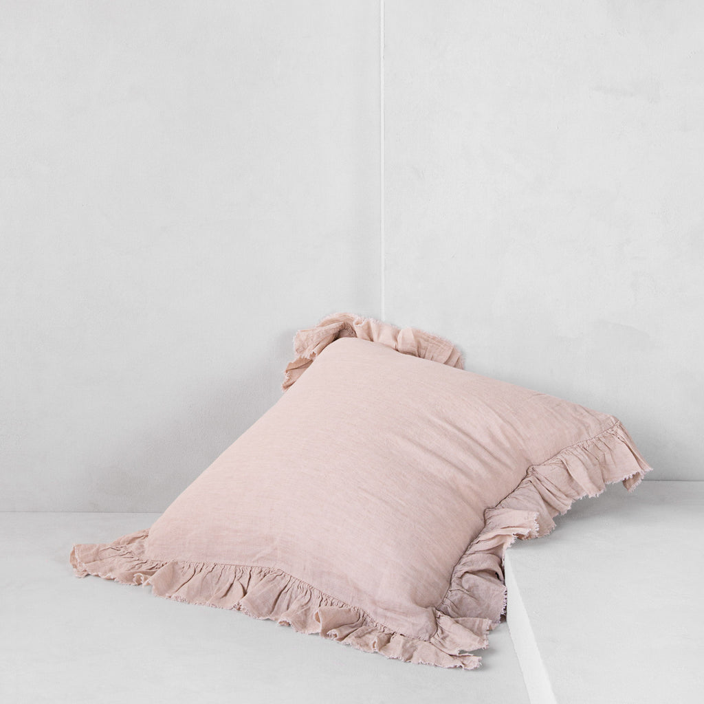Pink european pillowcase outlet