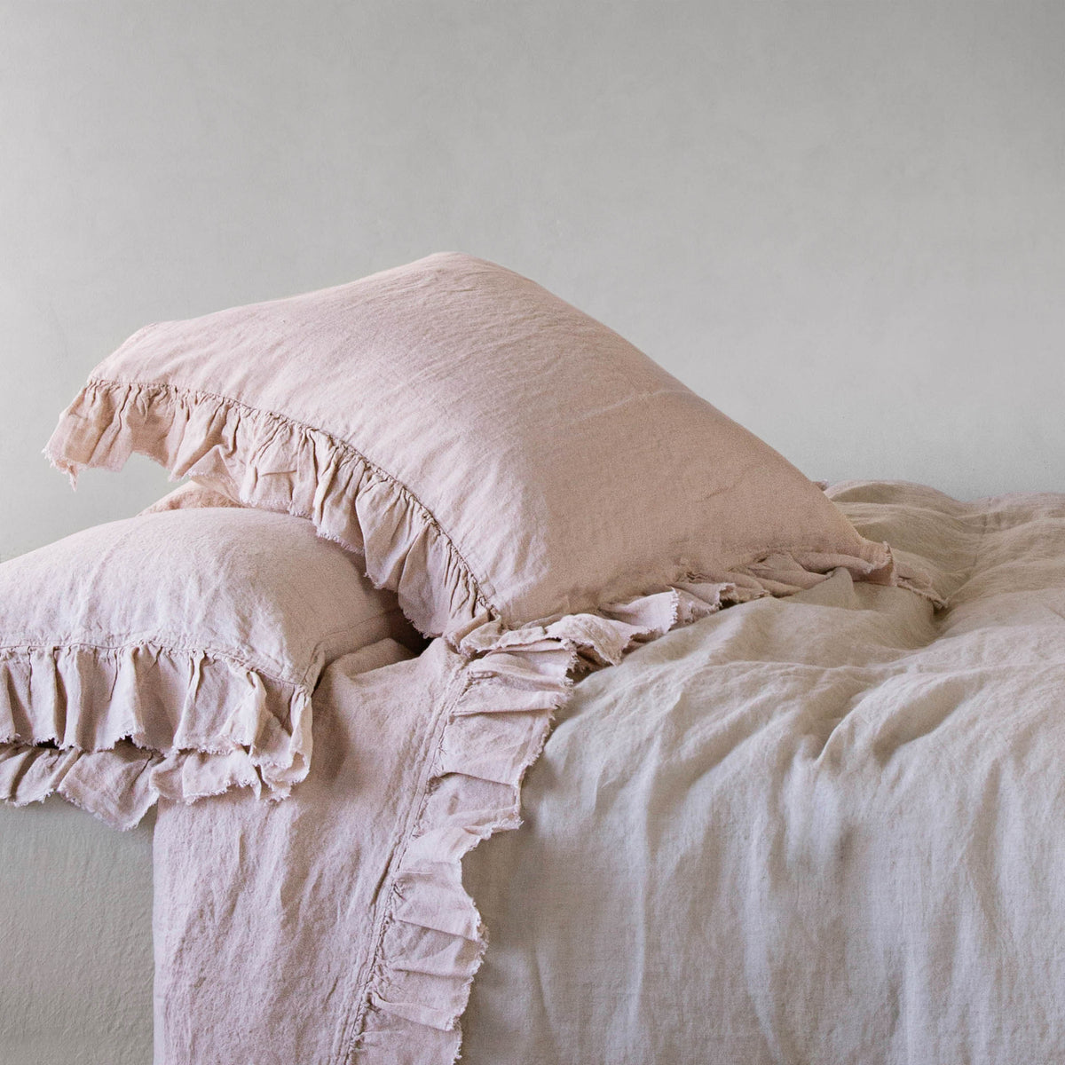 Kristine European Linen Pillowcase - Floss
