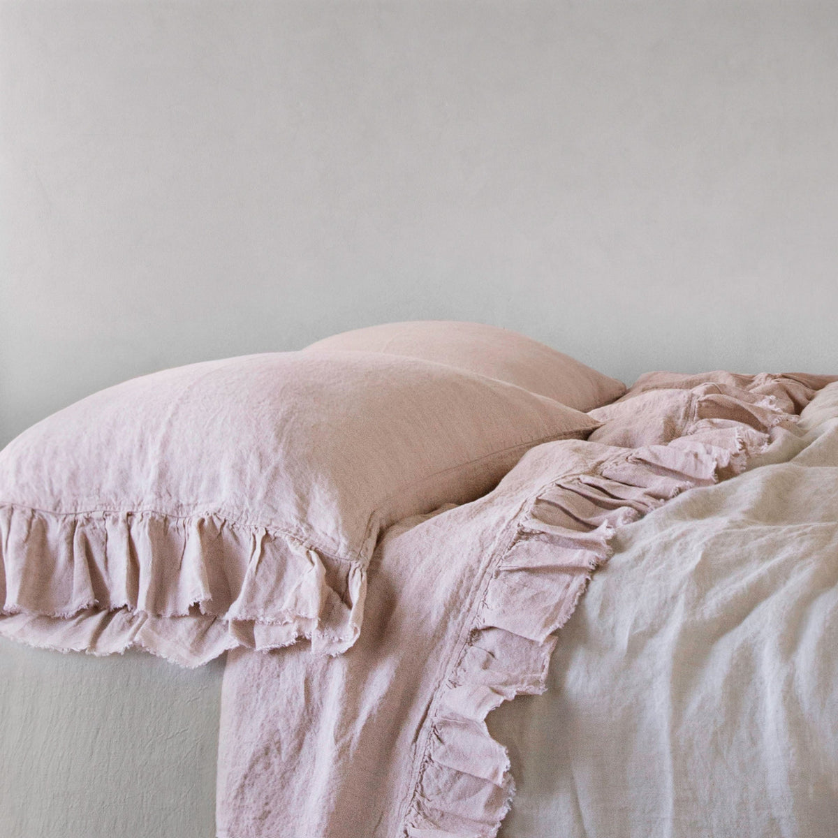 Kristine Linen Pillowcase - Floss