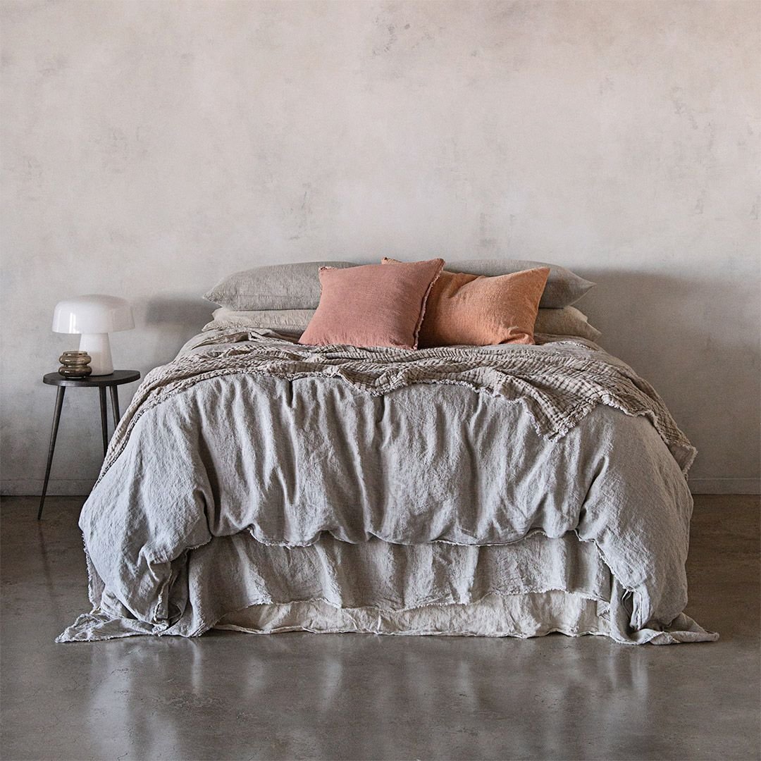 Linen Cushion & Cover | Clay Pink | Hale Mercantile Co.