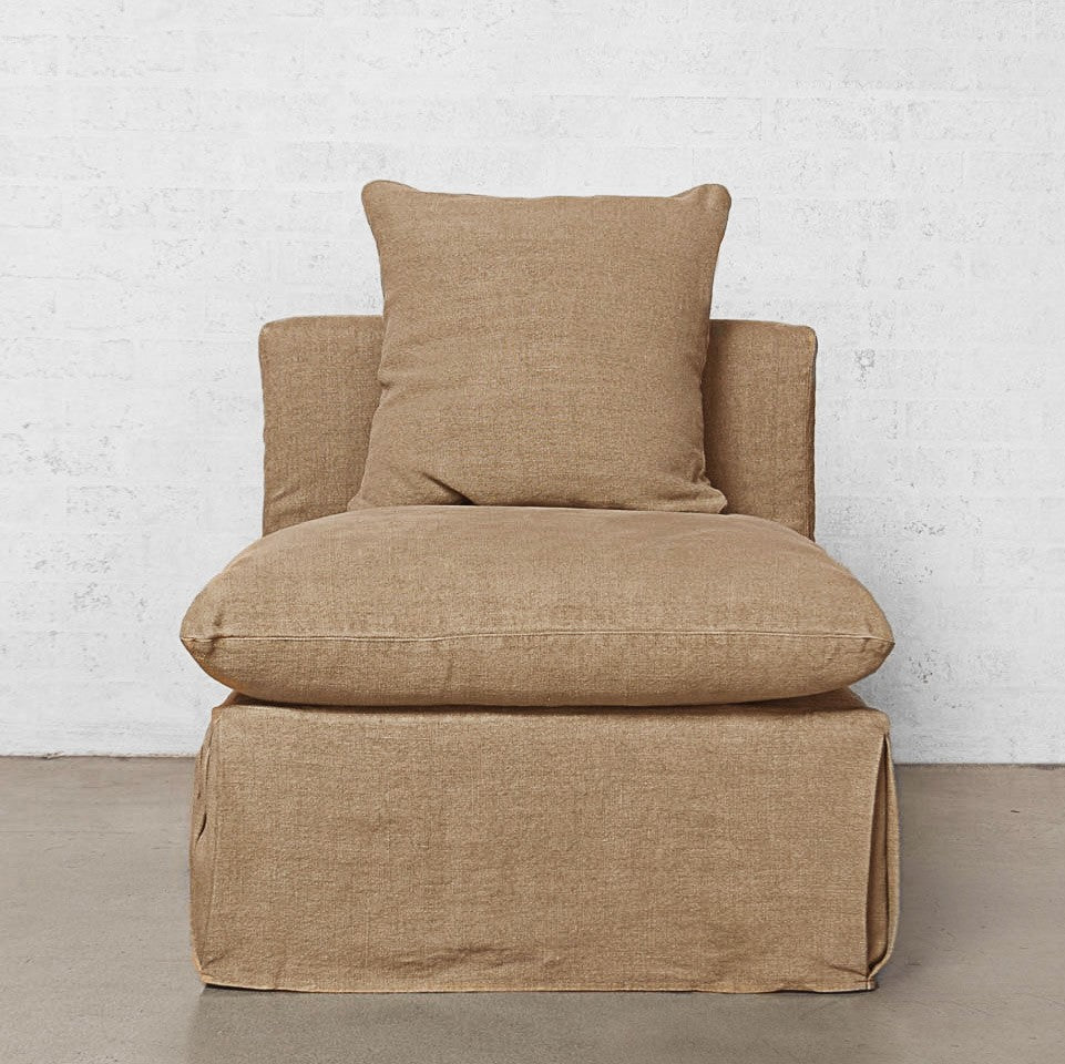 Linen Scatter Cushion | Caramel Tone | Hale Mercantile Co.